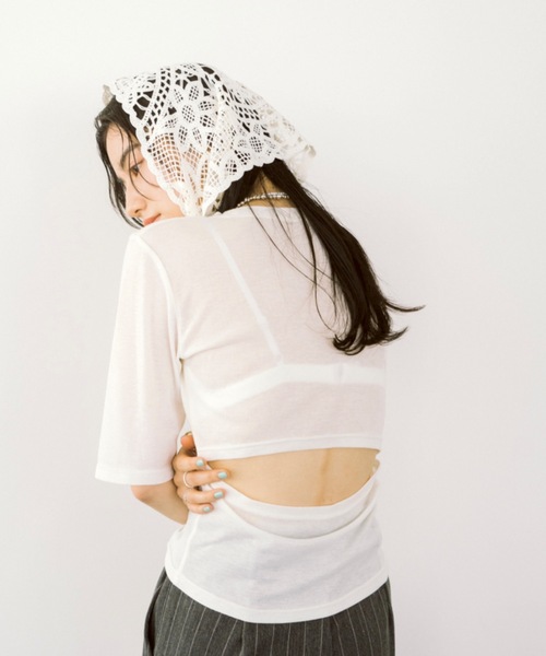 ドロシーズ、カットソーおまとめ 専用 DRWCYS（ドロシーズ） tシャツ ドレープシアーカットソー レディース
