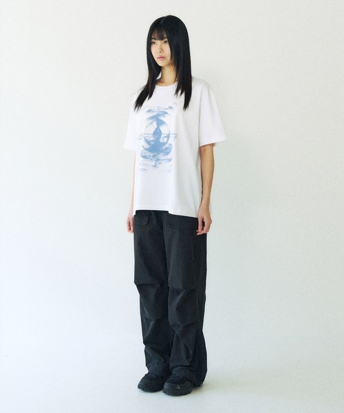 tシャツ 「UNISEX」SLOW ACID／DUNE WAVE T レディース メンズ | SLOWACID | 07