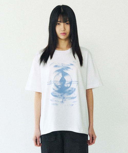 tシャツ 「UNISEX」SLOW ACID／DUNE WAVE T レディース メンズ | SLOWACID | 09