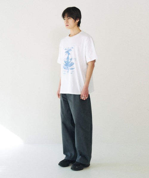 tシャツ 「UNISEX」SLOW ACID／DUNE WAVE T レディース メンズ | SLOWACID | 10