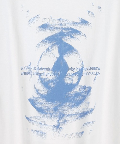 tシャツ 「UNISEX」SLOW ACID／DUNE WAVE T レディース メンズ | SLOWACID | 21
