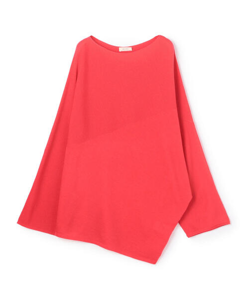 DES PRES（デプレ） ドルマンスリーブニット FREE レッド レディース  