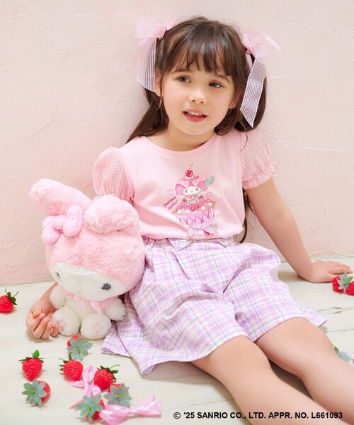 新品含 anyfam 女の子 半袖 長袖 まとめ売り ピンク 90cm ANY（エニィ） tシャツ 「any FAM× リトルツインスターズ 」キキ＆ララ
