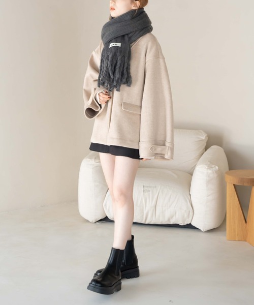 hinari（ヒナリ） ジャケット SMALL ベージュ レディース : ZOZOTOWN