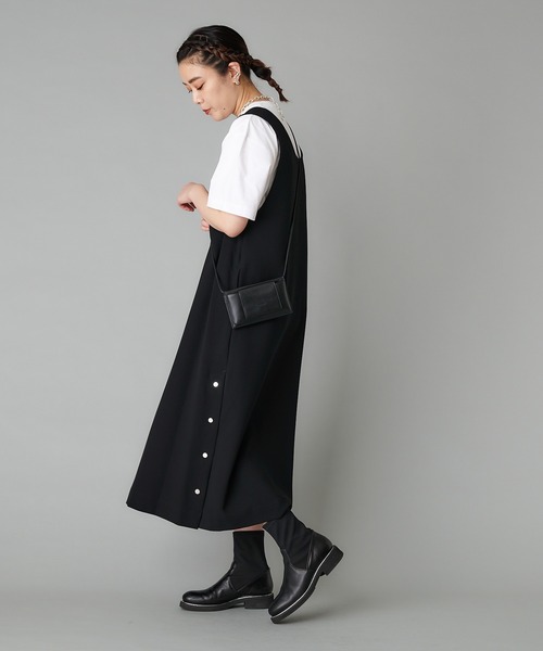 ear PAPILLONNER 2way バッグ　大容量　ショルダーバッグ　黒 ear PAPILLONNER ショルダーバッグ バッグ 「オケージョン対応
