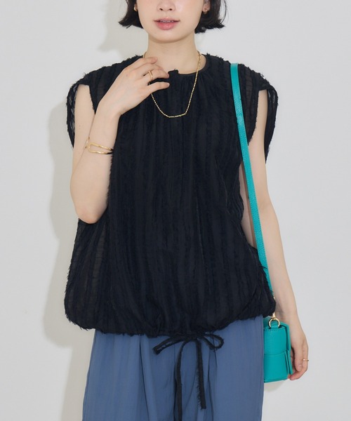 ブラウス シャツ 「KATHARINE ROSS」ストライプカットドビーブラウス レディース KATHARINE ROSS ブラウス シャツ 「KATHARINE ROSS」ストライプ