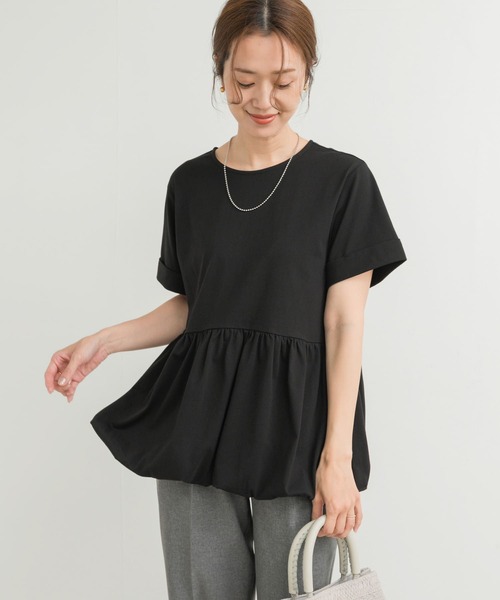 URBAN RESEARCH DOORS tシャツ ペプラムバルーンTシャツ