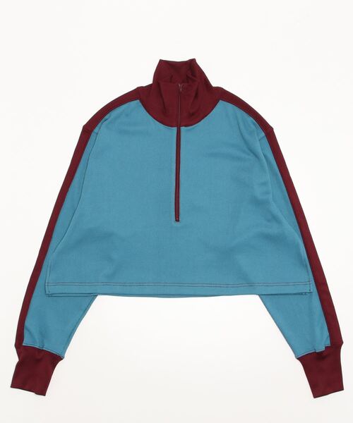 「BEAMS BOY」 長袖カットソー ONE SIZE ブルー系その他 レディース