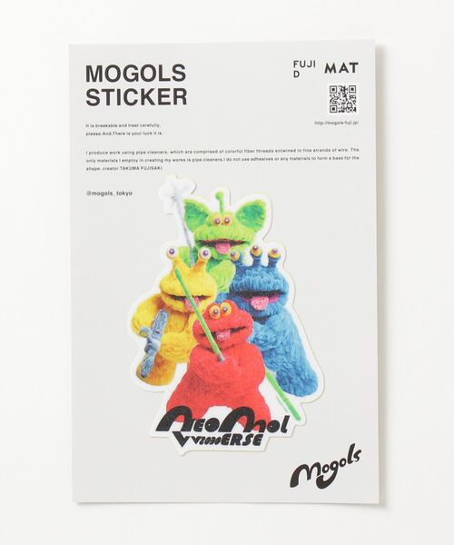 TOKYO CULTUART by BEAMS ステッカー フジサキ タクマ / MOGOL