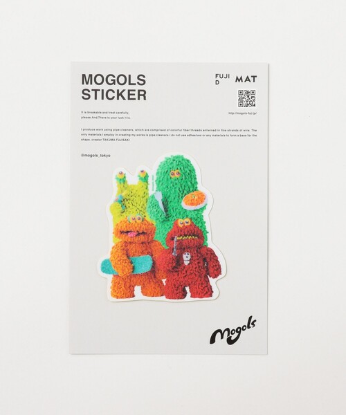 TOKYO CULTUART by BEAMS ステッカー フジサキ タクマ / MOGOL