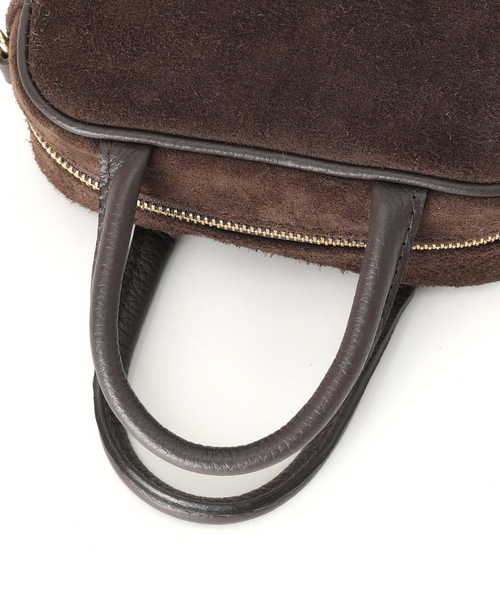 極美品　AULENTTI　スウェードドッキングマルチバッグ　ベージュ　ショルダー 追加予約》【WEB限定】AULENTTI/オウレンティ スウェード