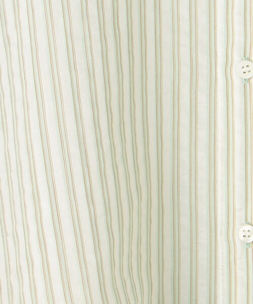 GALERIE VIE コットンシルクオーガンジーシャツ シアーシャツ コットンシルクオーガンジー ワイドバランスシャツ | GALERIE VIE