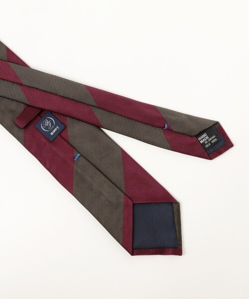 BEAMS F（ビームスF） ネクタイ シルク ストライプ ネクタイ