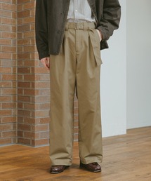 チノパン ベルト付きチノワイドストレートパンツ メンズ｜ZOZOTOWN Yahoo!店
