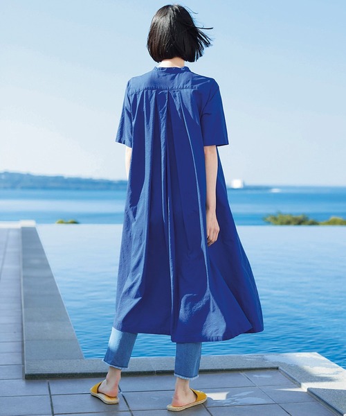 「Sunny clouds」 加工デニムパンツ LARGE ブルー レディース