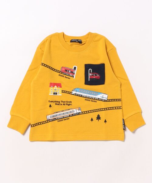 hungry heart（ハングリーハート） トレーナー 近鉄電車刺繍ポケット