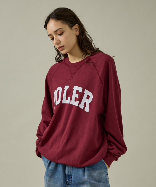 POLeR（ポーラー） トレーナー スウェット 「POLER/ポーラー」COLLEGE
