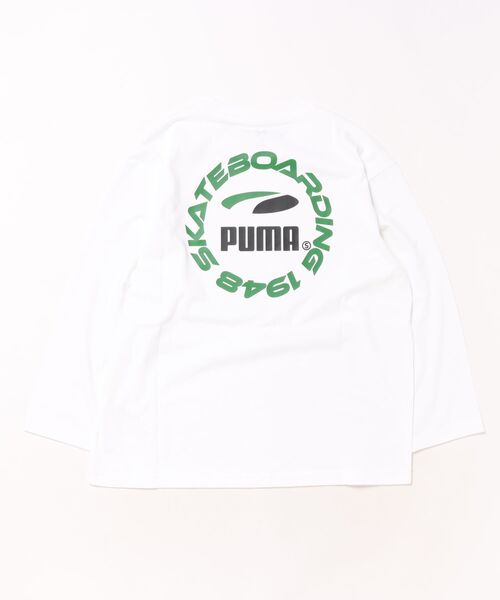PUMA（プーマ） tシャツ PUMAS MX LS バック キャット TEE キッズ ロン