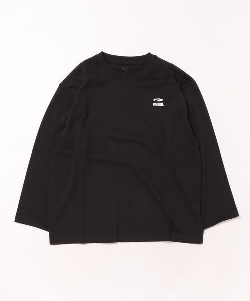 PUMA（プーマ） tシャツ PUMAS MX LS バック キャット TEE キッズ ロン