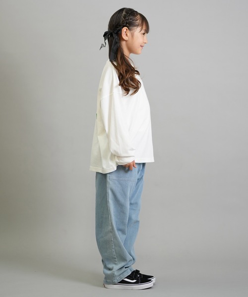 PUMA（プーマ） tシャツ PUMAS MX LS バック キャット TEE キッズ ロン