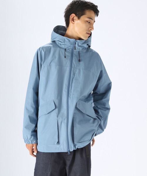 niko and…（ニコアンド） マウンテンパーカー LARGE サックスブルー