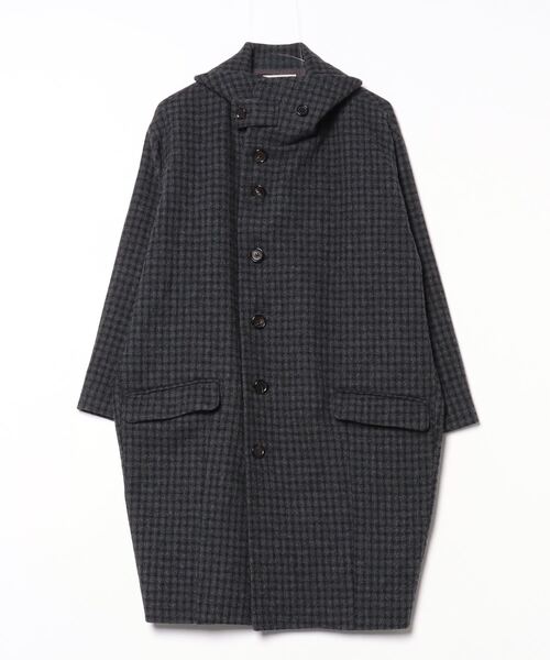 TROVE（トローヴ） ステンカラーコート 1 チャコール メンズ