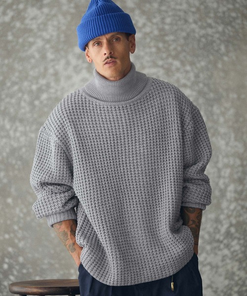 セーター ニット mn3193- Laidback TN Sweater タートルネックセーター(TRM25-T047A) メンズ