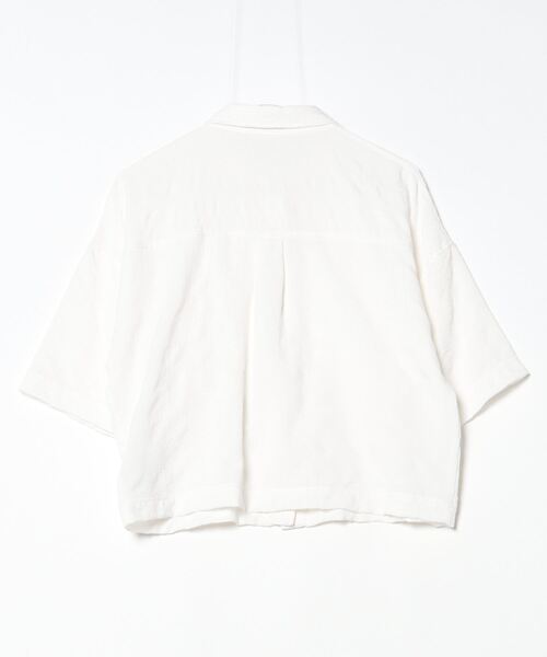 「JEANASIS」 半袖シャツ FREE ホワイト レディース_画像2