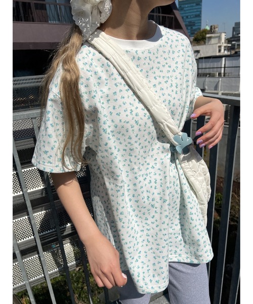 「WC」 半袖Tシャツ FREE オレンジ レディース_画像9