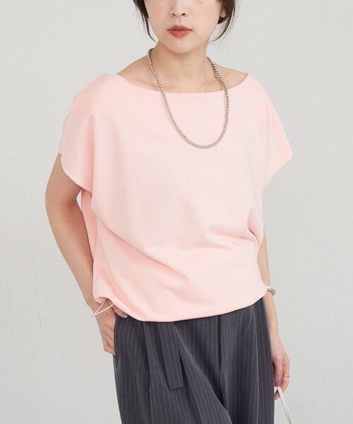 「SHENERY」 スウェットカットソー FREE グレー レディース_画像4