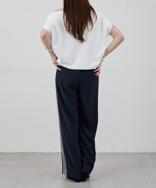 「SHENERY」 スウェットカットソー FREE グレー レディース_画像9