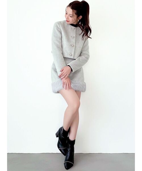 RESEXXY（リゼクシー） スカート フェイクファーミニスカート