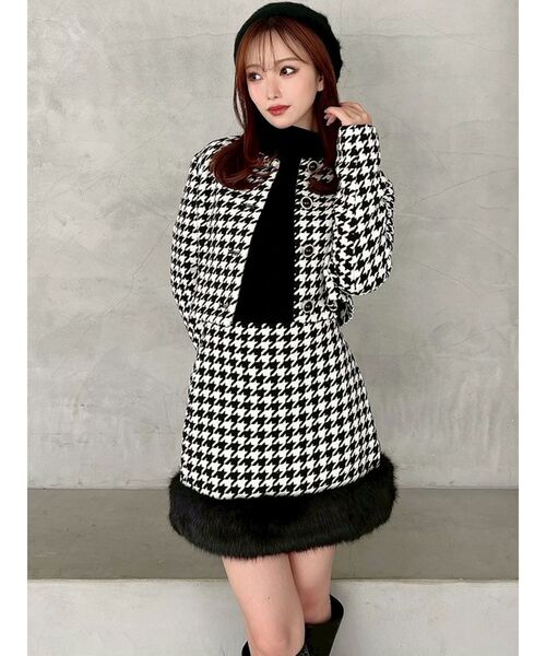 RESEXXY（リゼクシー） スカート フェイクファーミニスカート