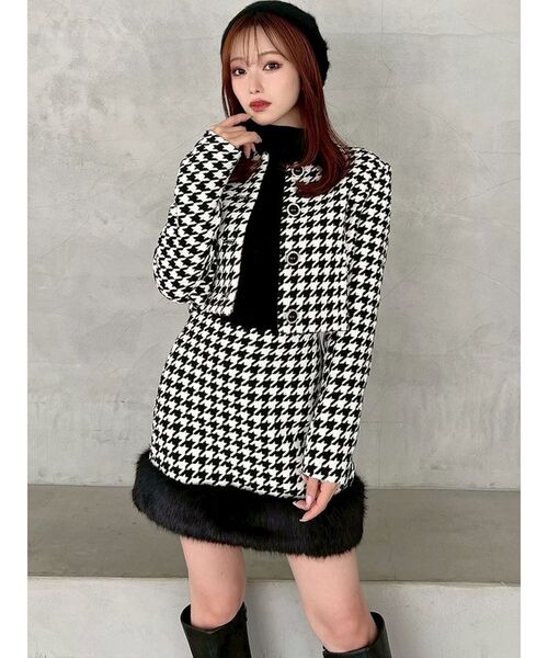 RESEXXY（リゼクシー） スカート フェイクファーミニスカート