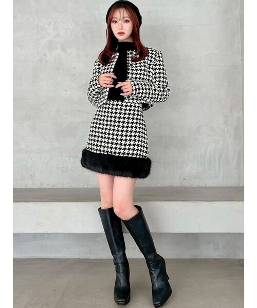 RESEXXY（リゼクシー） スカート フェイクファーミニスカート