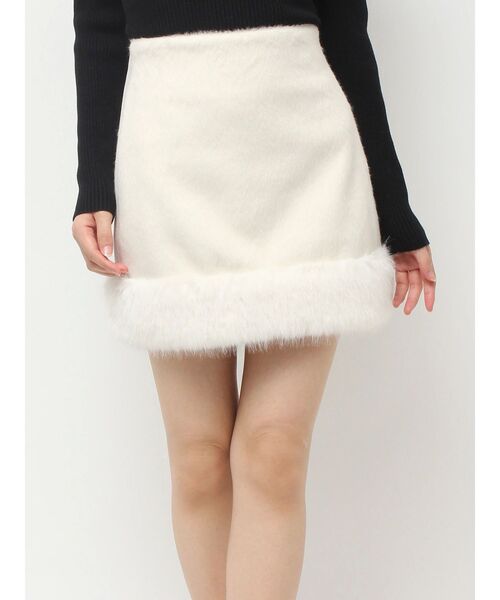 RESEXXY（リゼクシー） スカート フェイクファーミニスカート