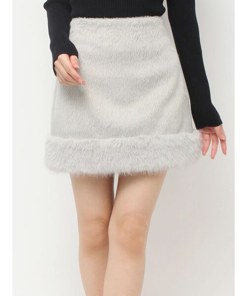 RESEXXY（リゼクシー） スカート フェイクファーミニスカート
