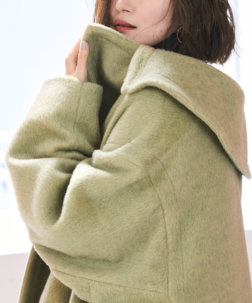 【新品】RUIRUE BOUTIQUE シャギーコート RUIRUE BOUTIQUE（ルイルエブティック） コート アウター ゆるふわ