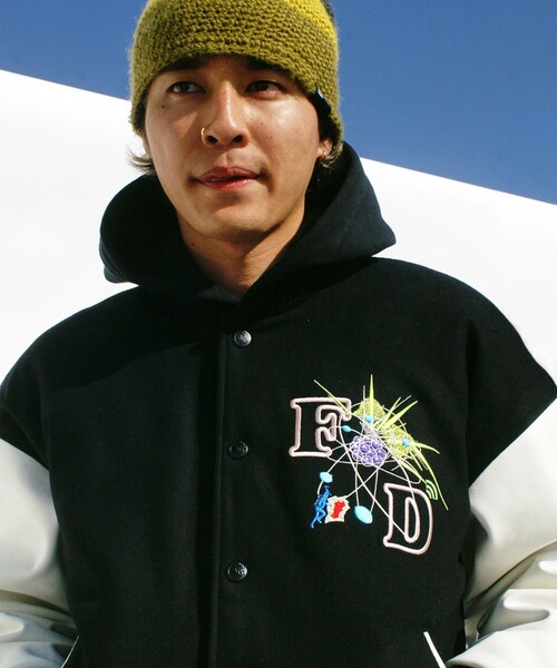 FREAK'S STORE（フリークスストア） 「FIRST DOWN」スタジャン LARGE