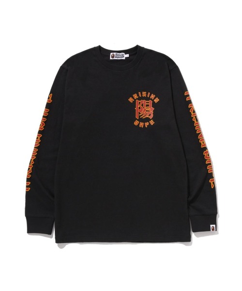 A BATHING APE ロングスリーブTシャツ エイプ READYMADE A BATHING APE（アベイシングエイプ） tシャツ A RISING BAPE L/S TEE