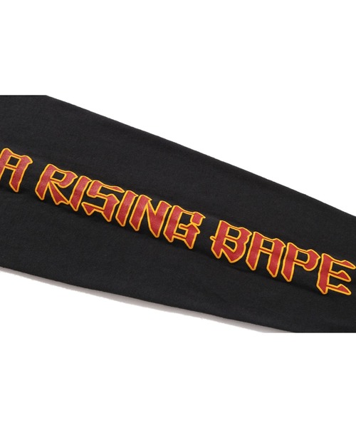 tシャツ A RISING BAPE L/S TEE メンズの画像