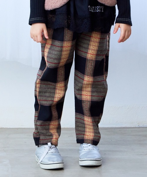 MARKEY'S（マーキーズ） パンツ チェックタックパンツ キッズ 子供服