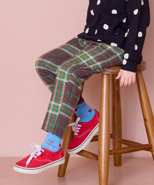 MARKEY'S（マーキーズ） パンツ チェックタックパンツ キッズ 子供服