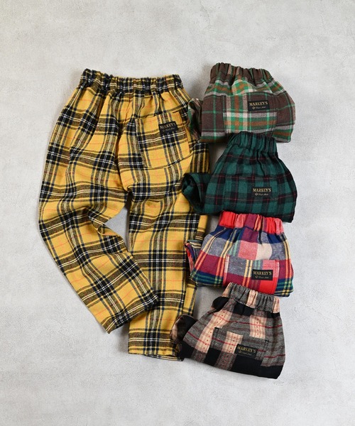 MARKEY'S（マーキーズ） パンツ チェックタックパンツ キッズ 子供服