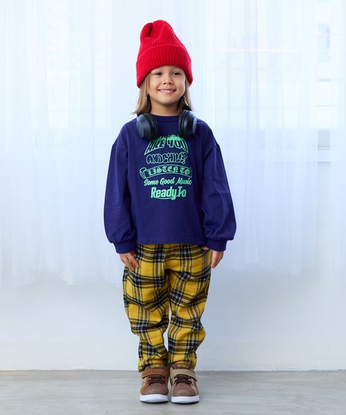 MARKEY'S（マーキーズ） パンツ チェックタックパンツ キッズ 子供服