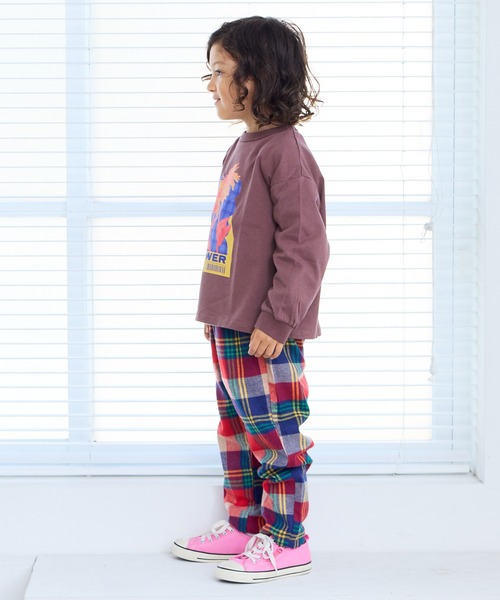 MARKEY'S（マーキーズ） パンツ チェックタックパンツ キッズ 子供服