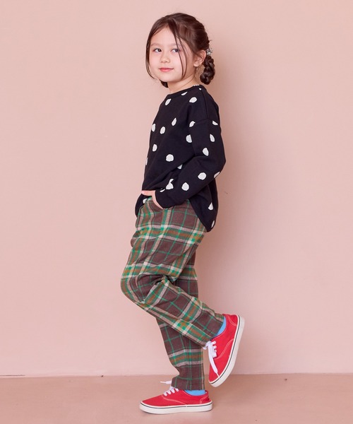MARKEY'S（マーキーズ） パンツ チェックタックパンツ キッズ 子供服