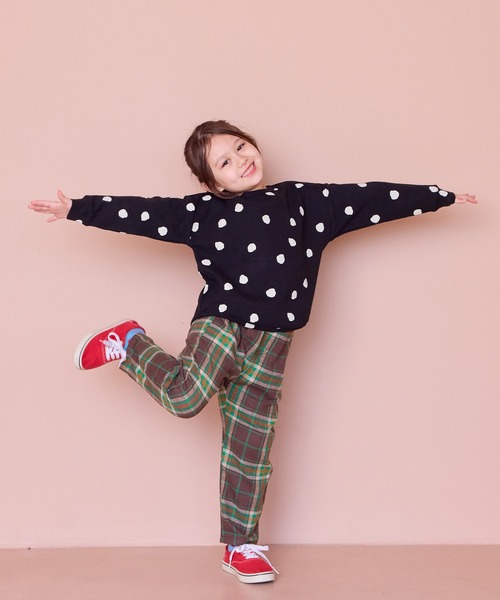 MARKEY'S（マーキーズ） パンツ チェックタックパンツ キッズ 子供服