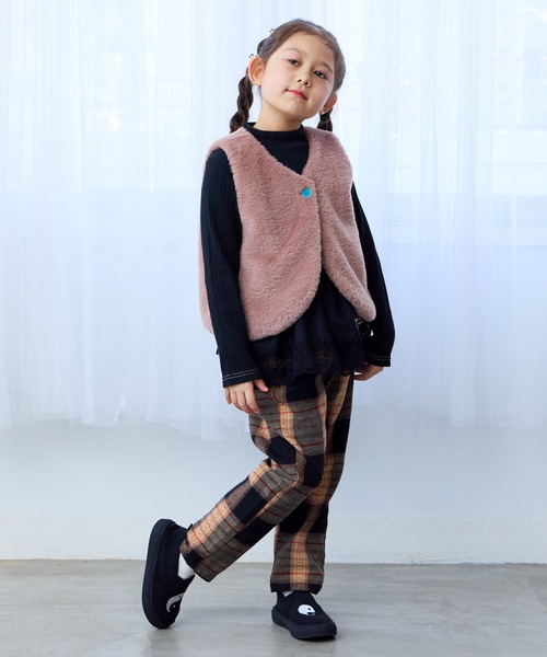 MARKEY'S（マーキーズ） パンツ チェックタックパンツ キッズ 子供服