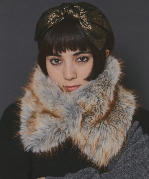 定価￥132000 MARNI ミンクファー ティペット ストール マフラー 日本製 SAGA ミンク ファーマフラー ファーコート サガ カラー ティ